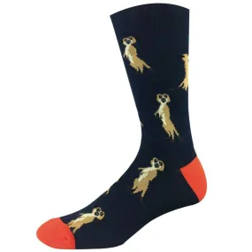 Bamboozld: Mens Meerkat Bamboo Sock