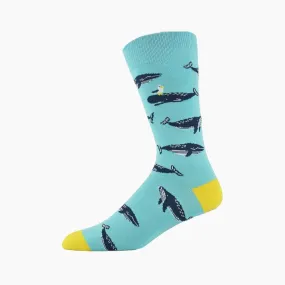 Bamboozld: Mens Moby Dick Bamboo Sock