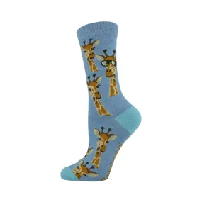 Bamboozld: Womens Giraffe Bamboo Sock