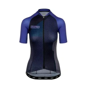 Bioracer Vesper Blitzz Womens Cycling Jersey (Purple)