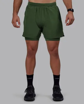 Challenger 6" Lined Performance Shorts - Cilantro