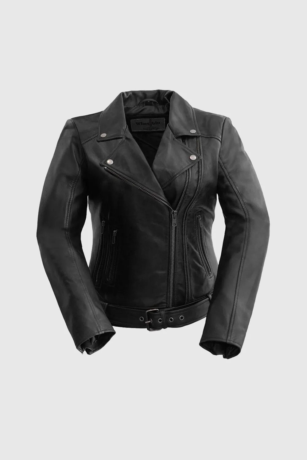 Chloe Womens Fashion Leather Jacket