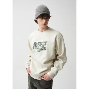 CLASSIC LOGO EMBROIDERY SWEATSHIRT BRUSHED