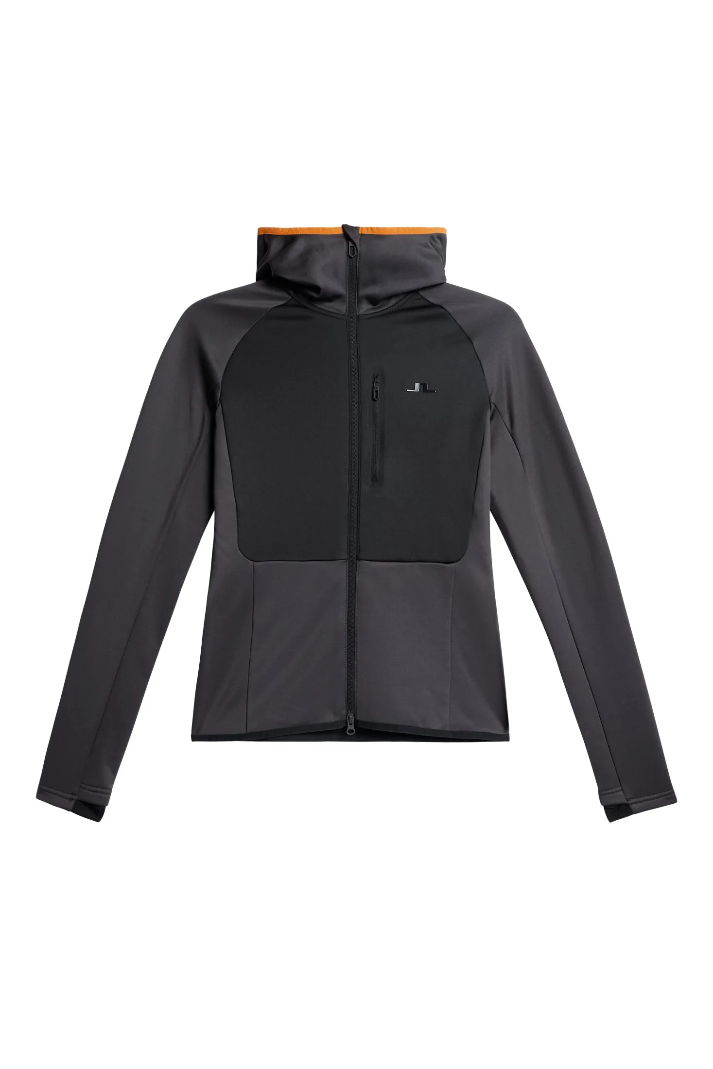 Elana Full Zip Hood / Asphalt