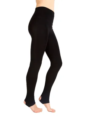 Fleece-Lined Stirrup Tights