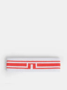 Leith Headband / Hot Coral