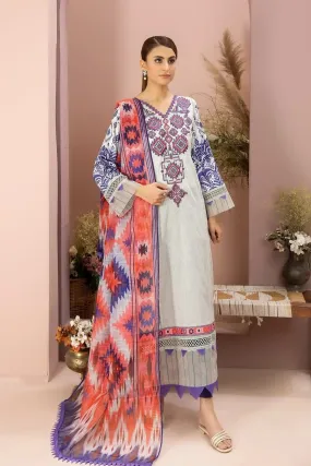 LEYLA LUXURY LAWN UNSTITCHED KPR-D-22 (2PC)