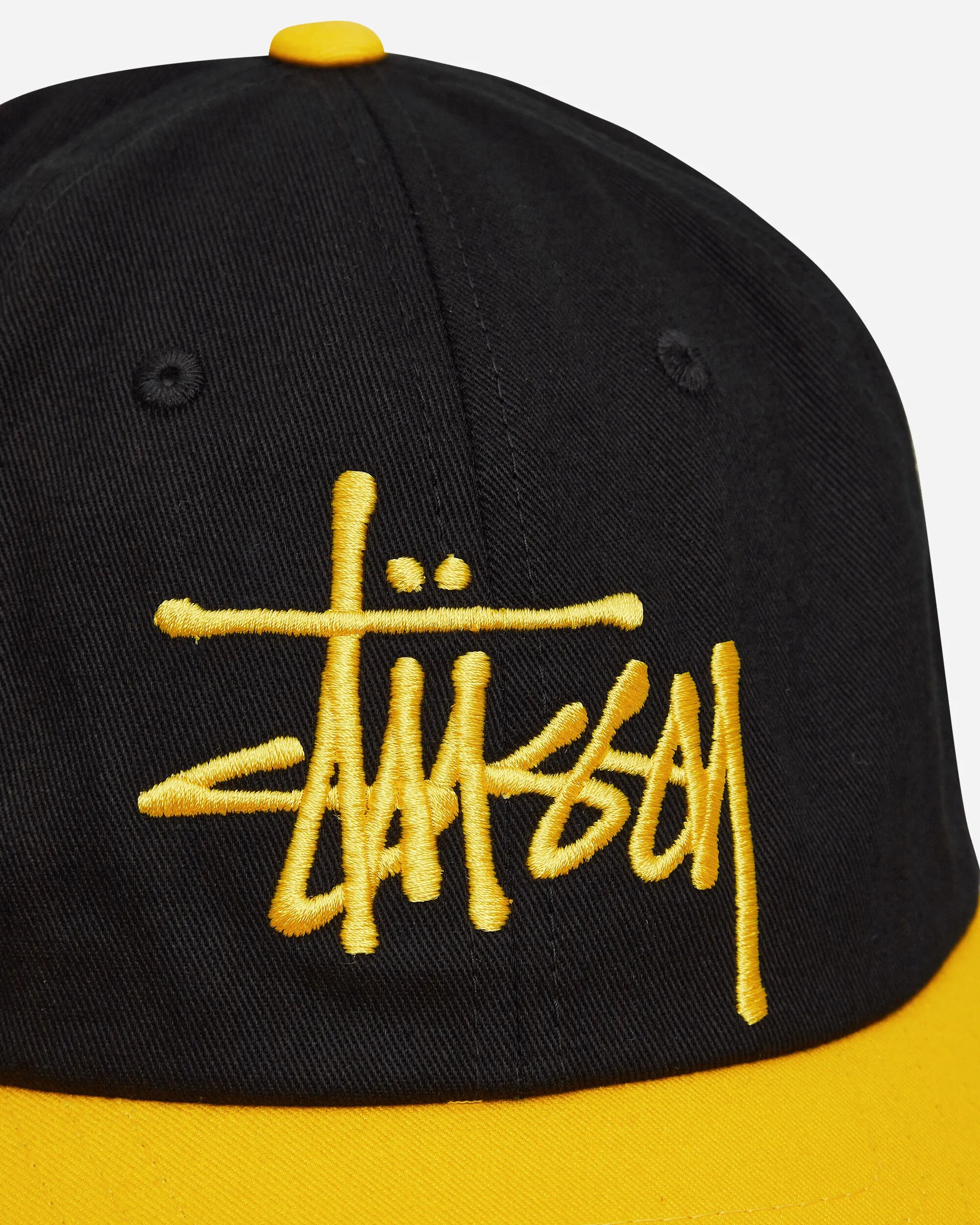 Low Profile Big Basic Cap Black / Gold