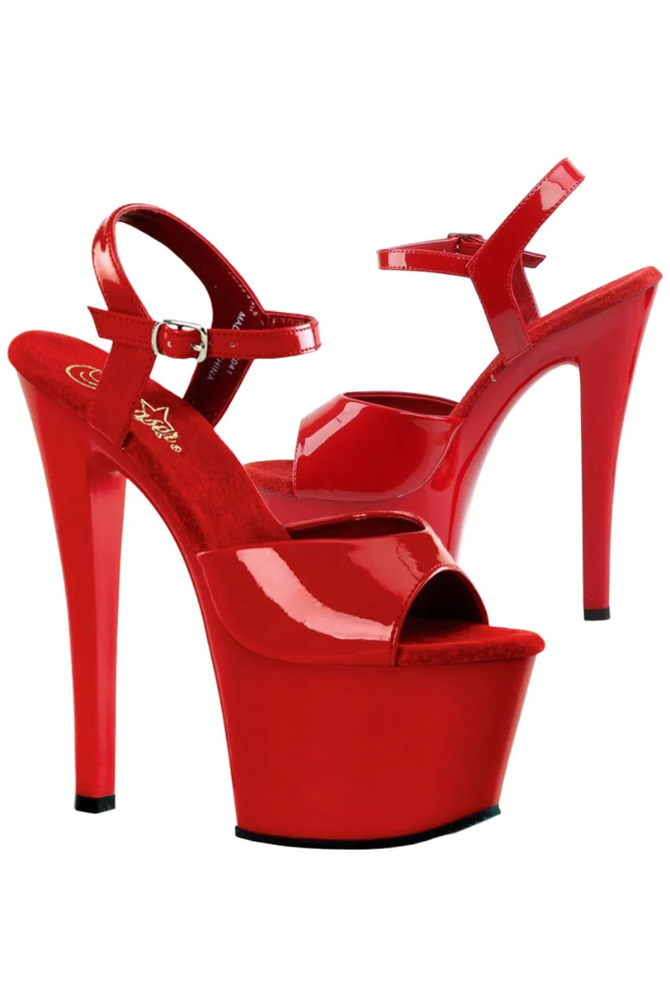 Pleaser SKY 309 Shoes Red