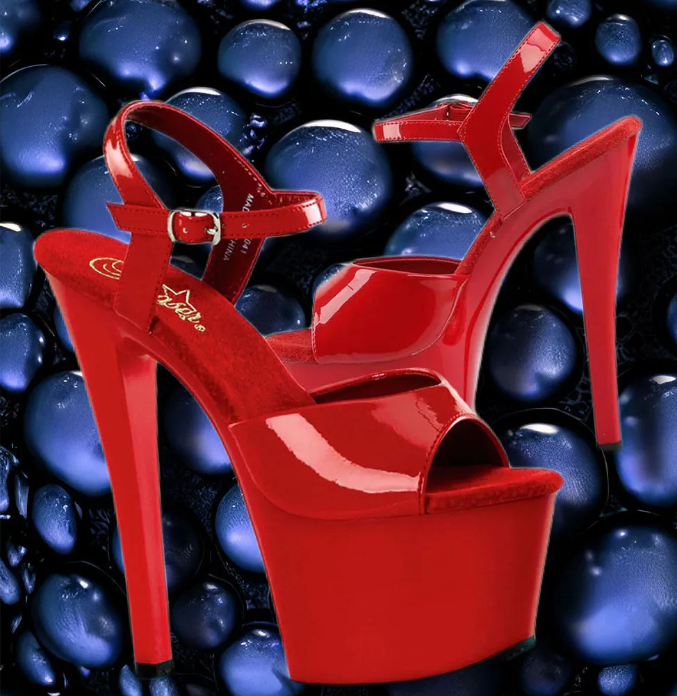 Pleaser SKY 309 Shoes Red