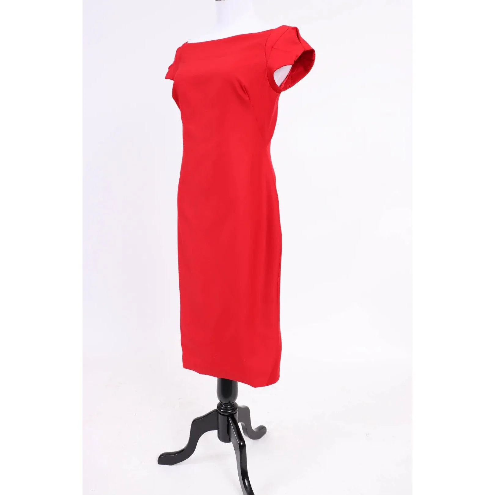 SUSAN BECKER 90's Red Dress | Size S/M