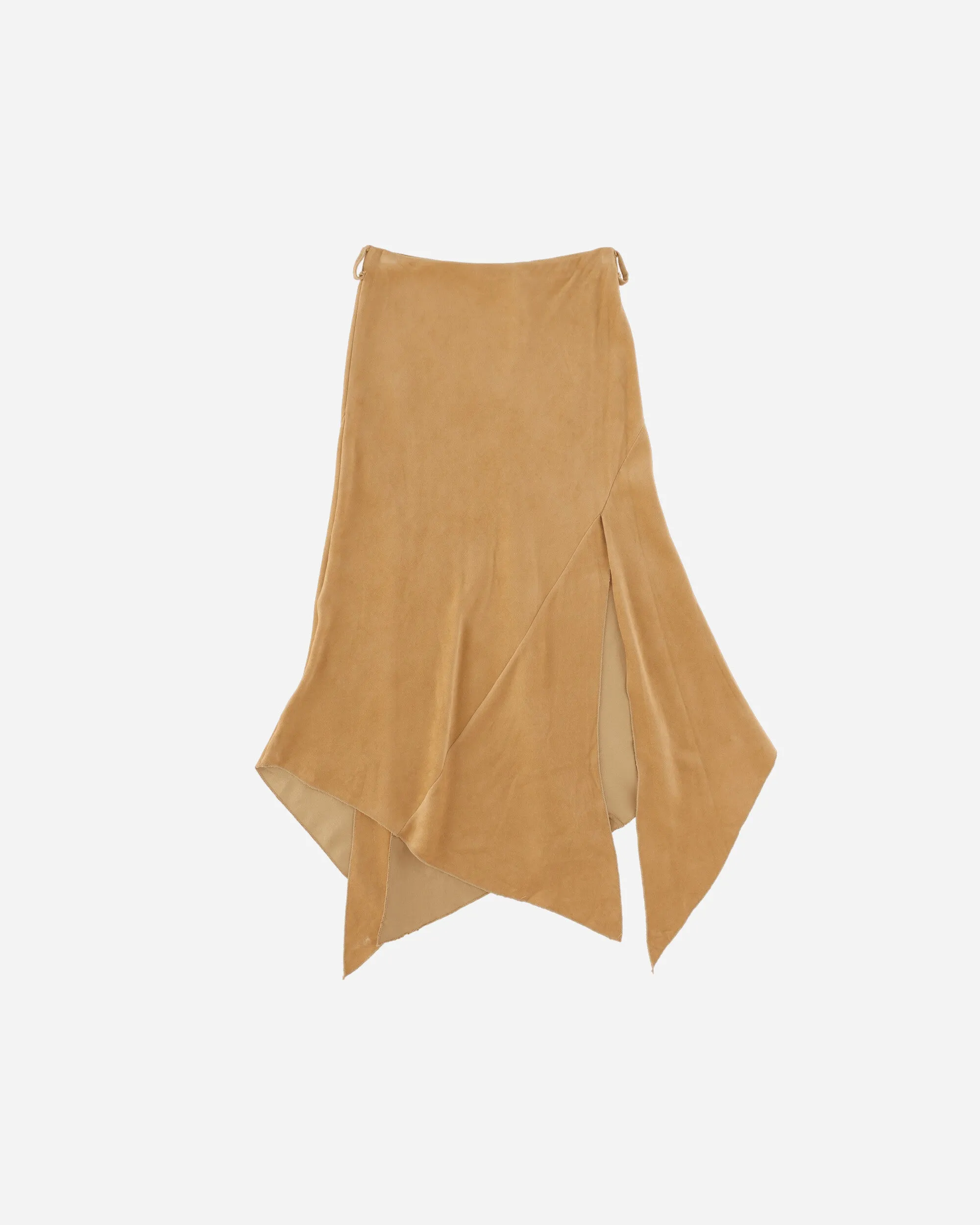 Women's Asymmetrical Skirt Beige