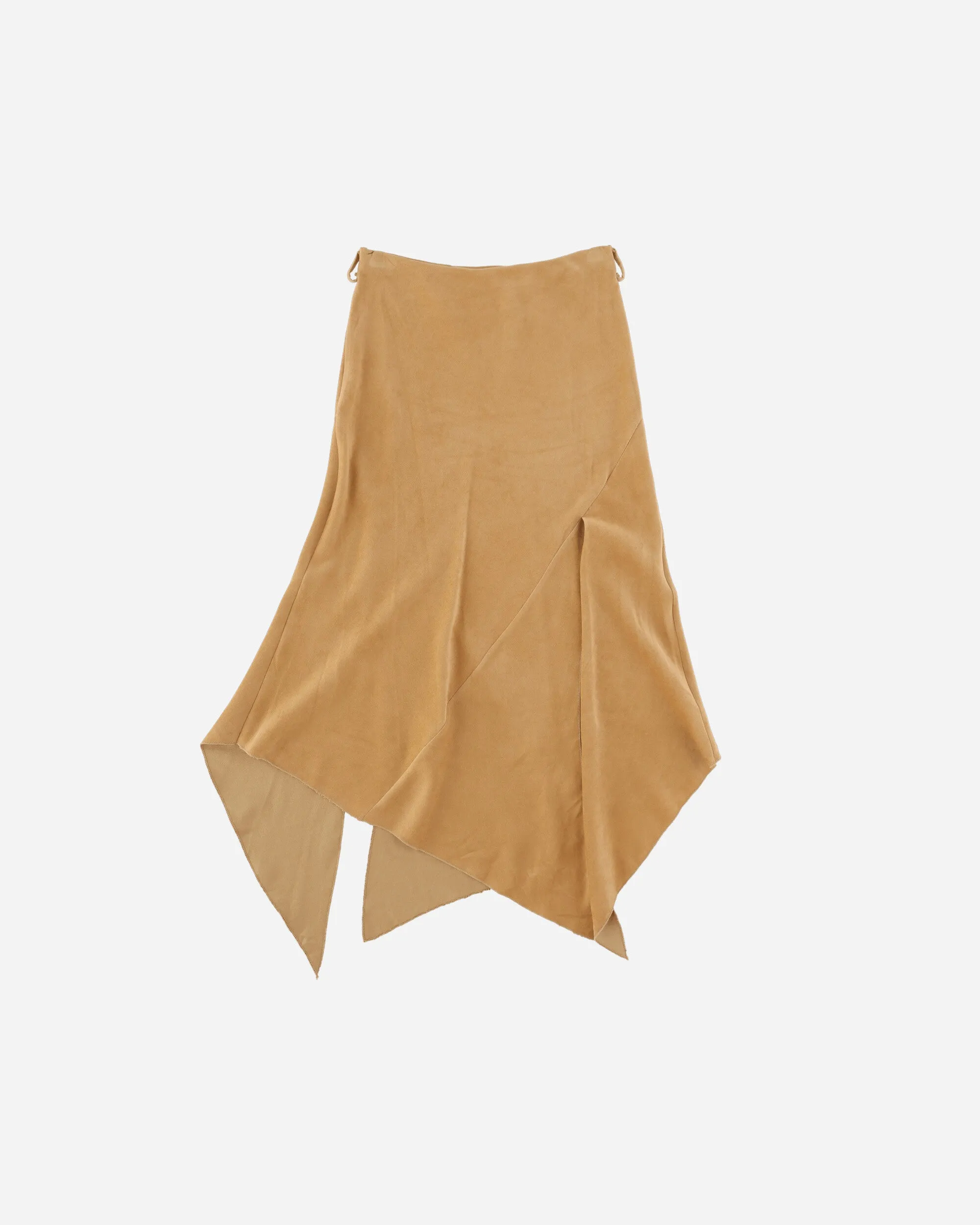 Women's Asymmetrical Skirt Beige