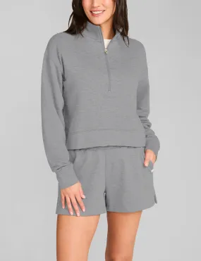 Women's French Terry Half-Zip Sweatshirt